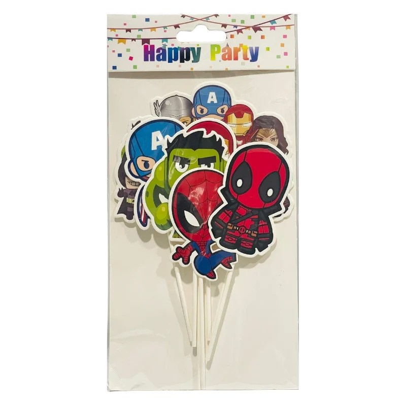 Party Toppers Set – Superheroes