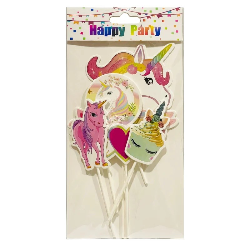 Party Toppers Set – Unicorn
