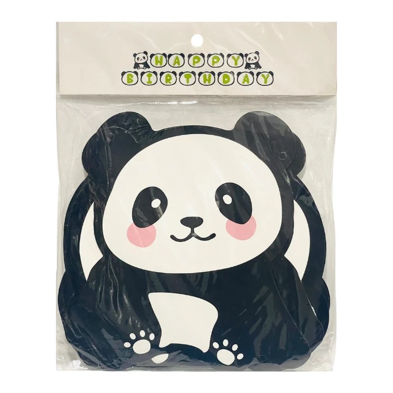 Happy Birthday Theme Banner – Panda