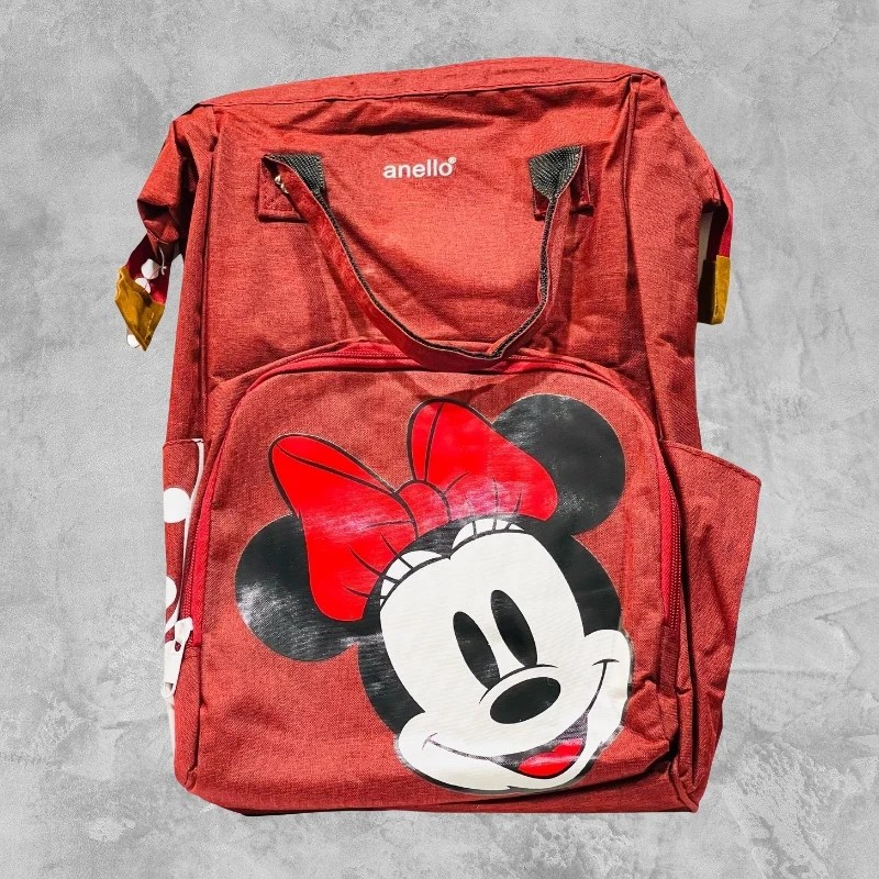 Minnie Mouse School Bag – Red Colour