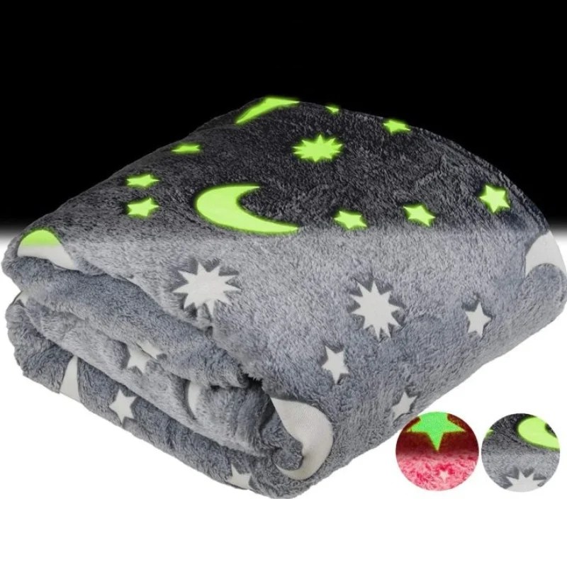 Kids Glow In The Dark Magic Blanket – Random Colours