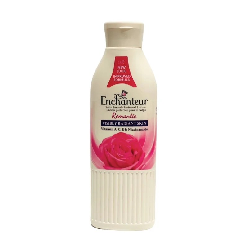 Enchanteur Romantic Satin Smooth Perfumed Lotion 250ml (Made in Malaysia)