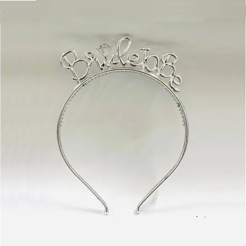 Bride-To-Be Headband – Silver