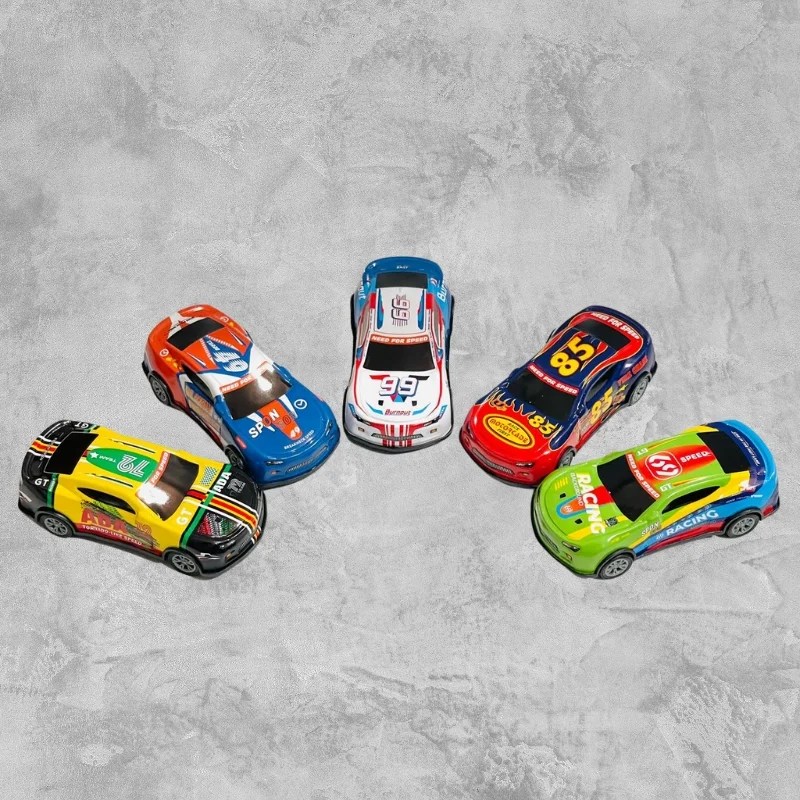 Die Cast Racing Car Model 10cm (Random Colours)
