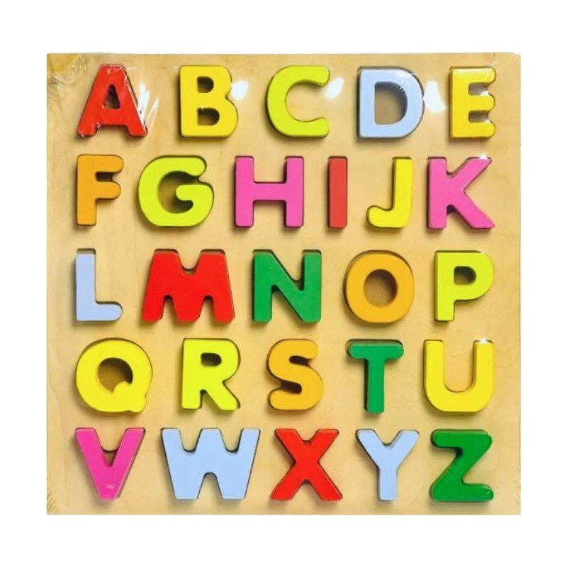 Wooden Alphabets Puzzle Board