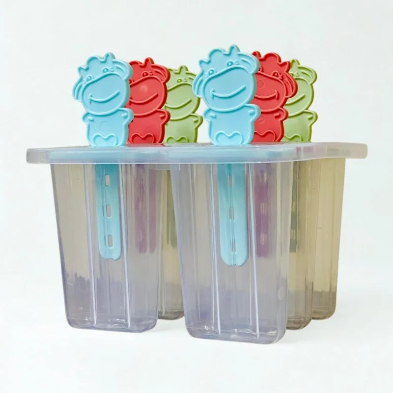Animated Popsicle Mould 6 Cavity