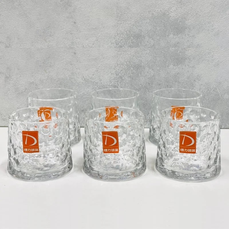 Deli Glass 6 Pcs Waltz Flat Bottomed Tumbler Set 190ml – TKB512C