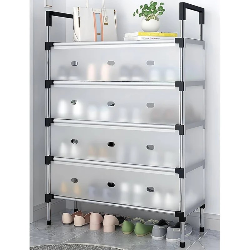 5 Layer Shoe Rack with Dust Cover