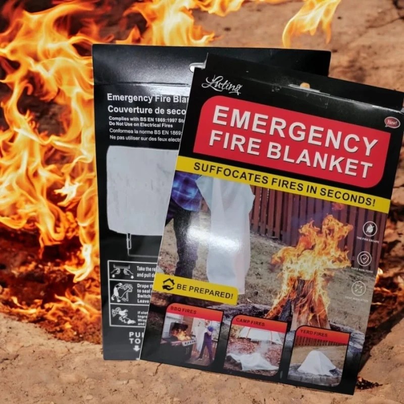Emergency Fire Blanket (1m x 1m)