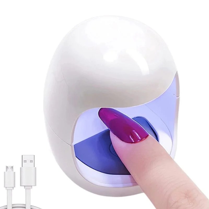 Mini Single Finger UV/LED Nail Lamp 3W (Random Colours)