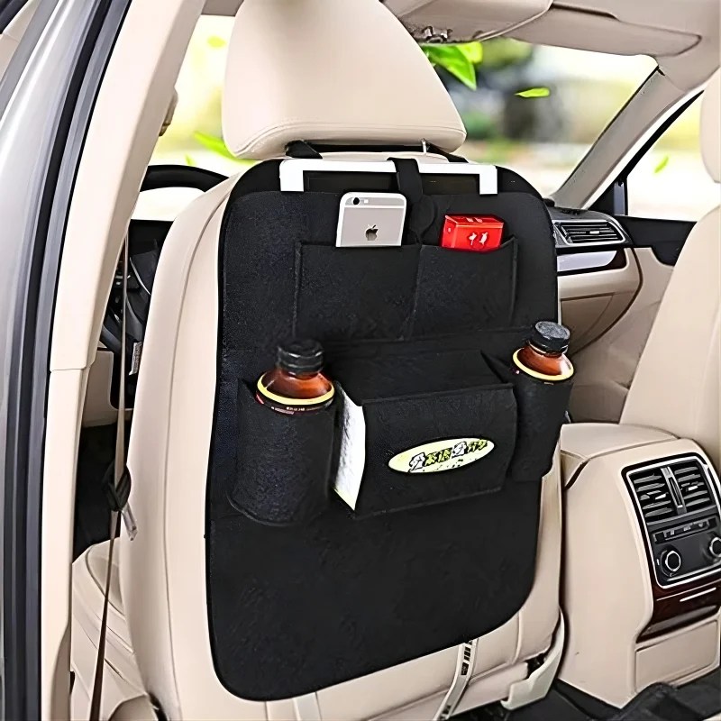 Car Back Seat Organizer (Random Colours)