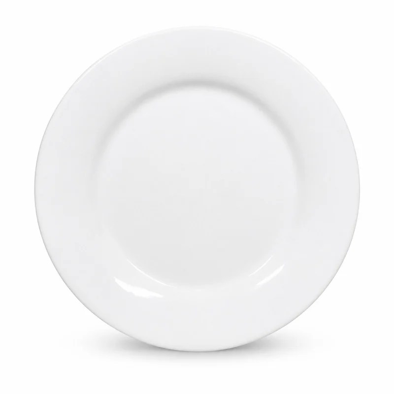 Ceramic Plate 10.5” – White