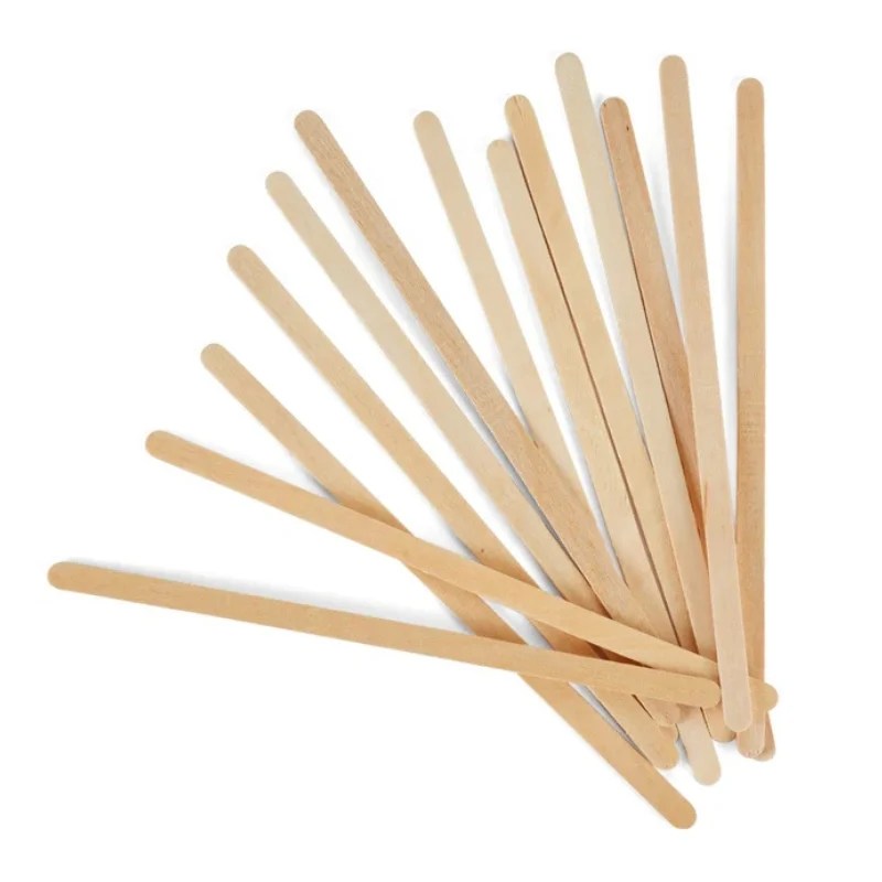 Wooden Coffee Stirrer Sticks 15cm – 10 Pcs