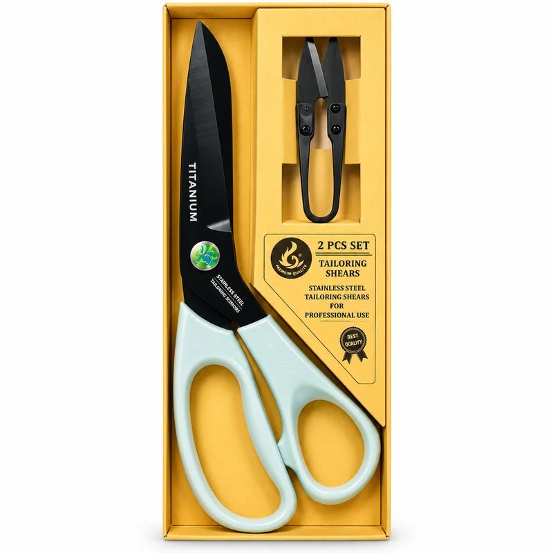 Premium Quality Stainless Steel Tailoring Scissor and Thread Snipper Set