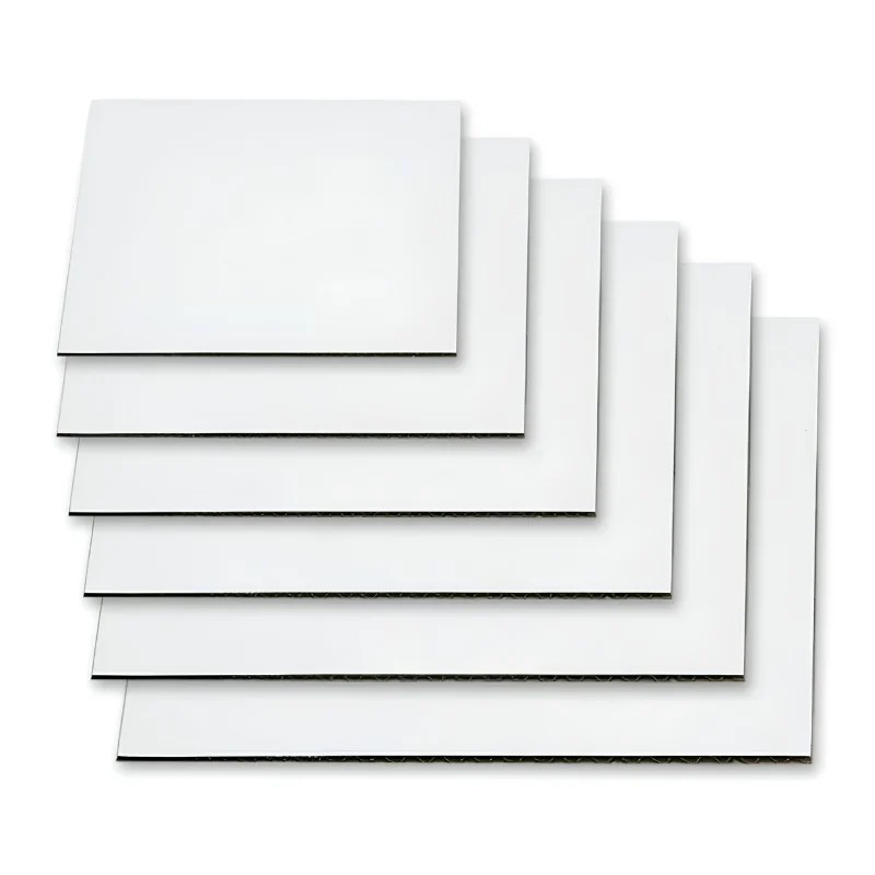 Cake Board 6 Inch Square White – 2mm Thickness