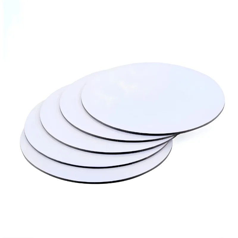 Cake Board 6 Inch Round White – 2mm Thickness