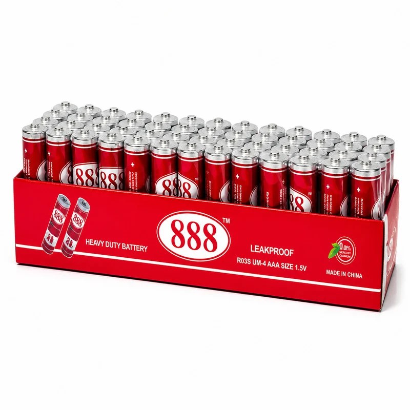 888 Heavy Duty Battery AAA – 4 Pcs