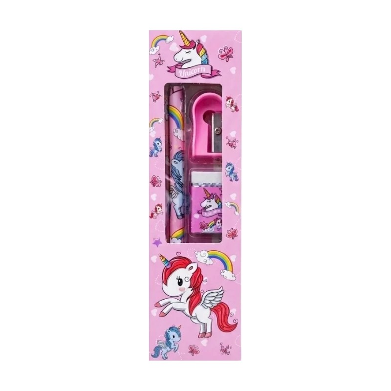 5 Pcs Unicorn Theme Stationery Set