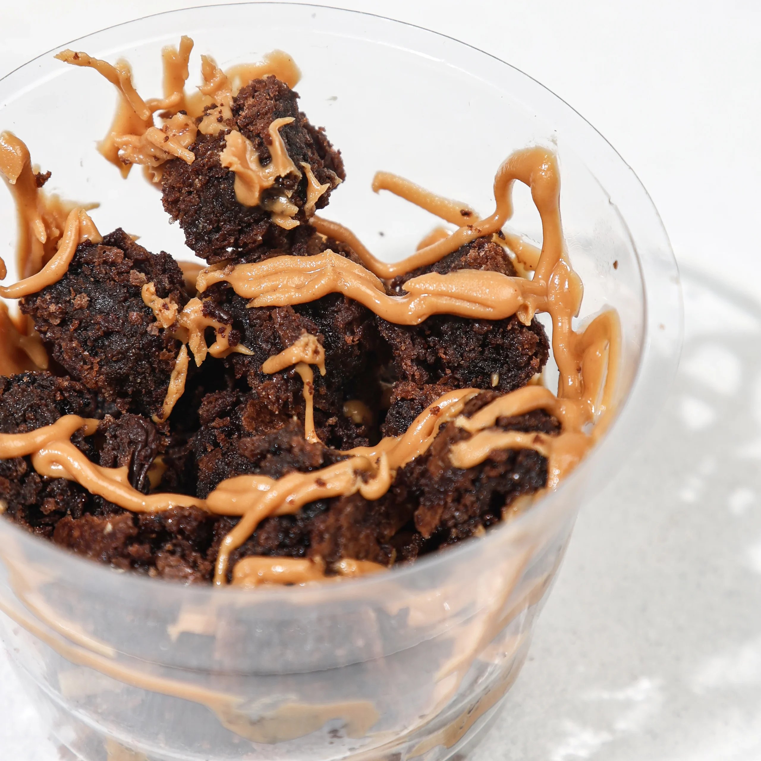 Peanut Butter Brownies Crunchies Cup