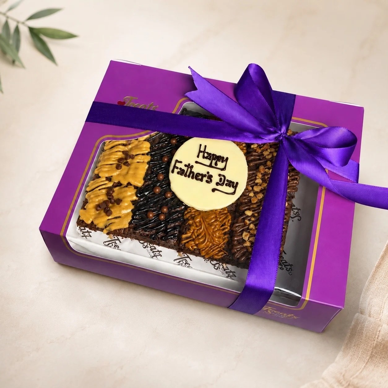 Father’s Day Brownie Slab