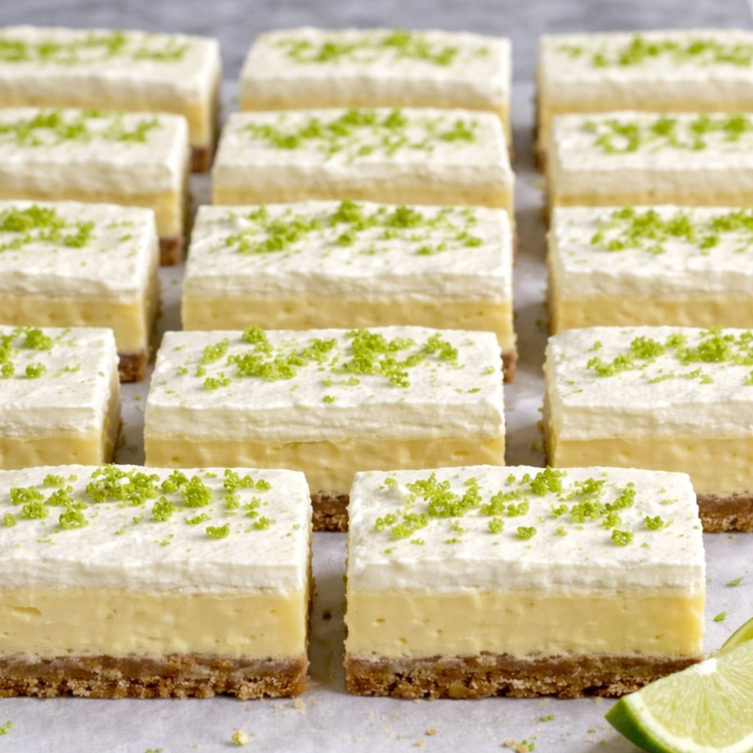 Key Lime Pie Bars – 18 Mini