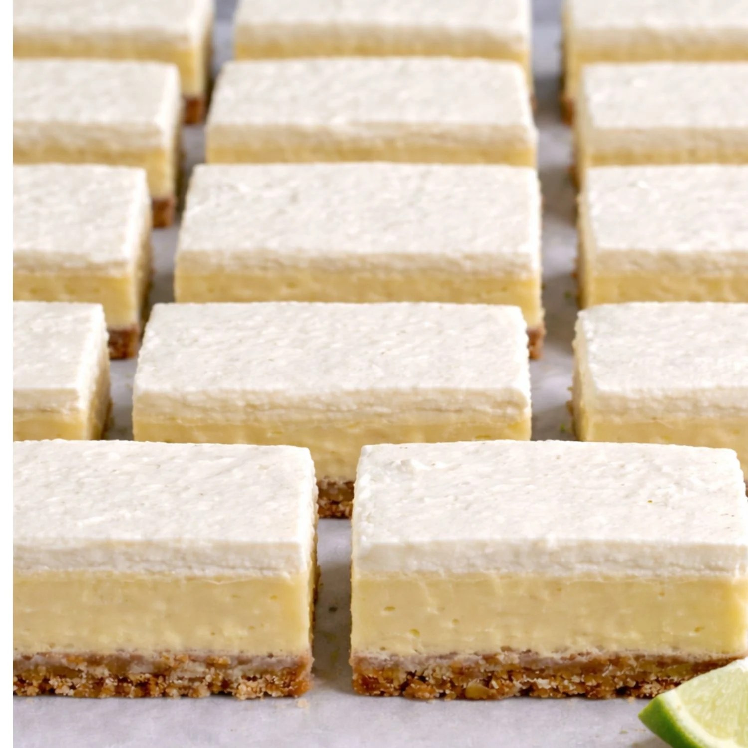 Key Lime Pie Bars – 18 pieces