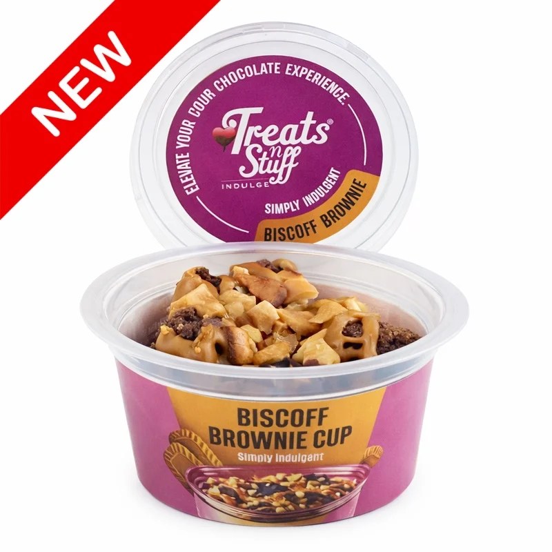 Single Biscoff Brownie Cup – 70g