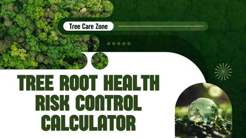 Tree Root Constriction Risk Estimation Calculator Tool - Abstract Illustrations - Modern Full HD Collection