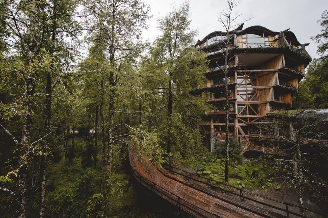  Tree  house hotel  in Chile Nothofagus Hotel  Spa 