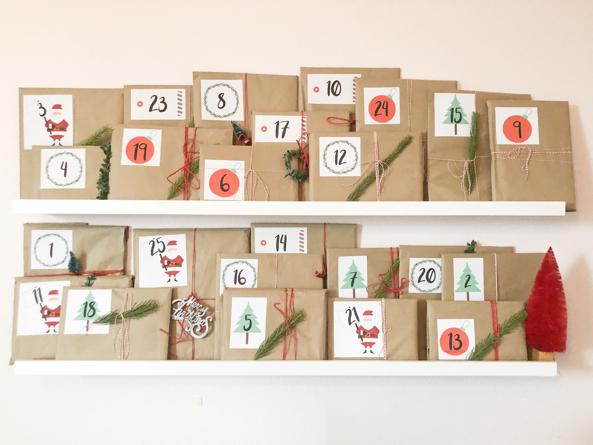 How To Make Your Own Book Advent Calendar