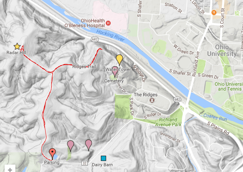 Choose the best walking shoes for a variety of surfaces. The Ridges Trail In Athens Ohio Trekohio