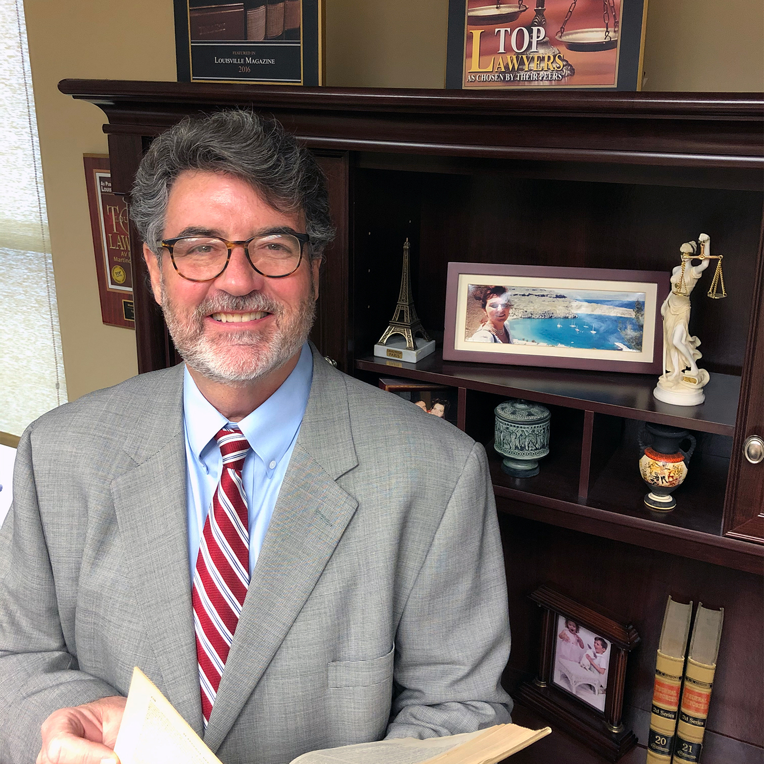 Mason at his Louisville, KY Office.