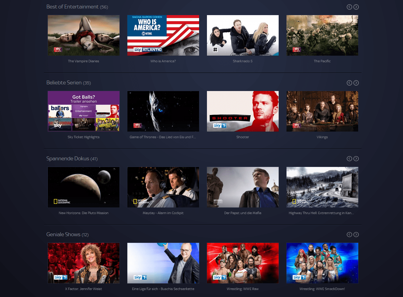 Klicke auf das menü, um eine andere zu wählen. Sky Ticket Im Test Es Lauft Noch Nicht Rund Euronics Trendblog