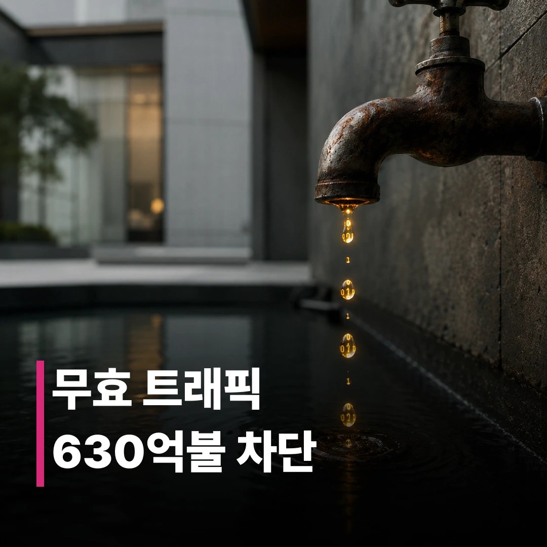 디지털 광고 예산 낭비 막는 무효 트래픽 차단 및 4단계 최적화 전략