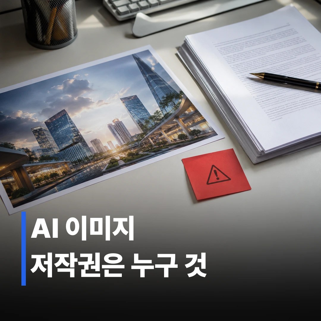 생성형 AI 광고 이미지 저작권 실무 정리