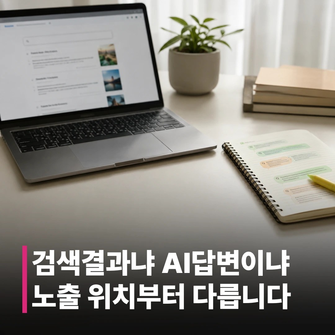 SEO AEO GEO 차이, 애드테크 실무 기준 정리