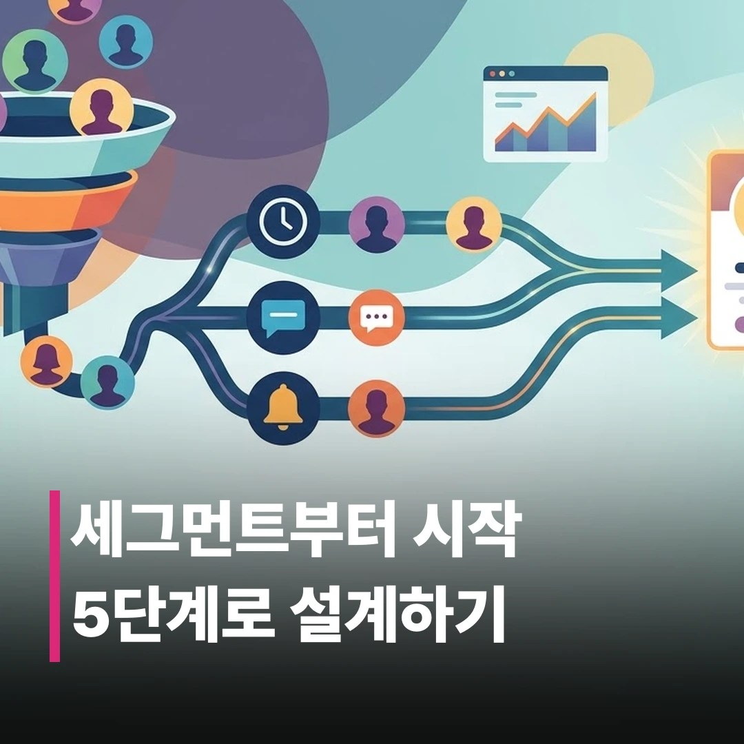 CRM 마케팅 시나리오 설계 방법 5단계