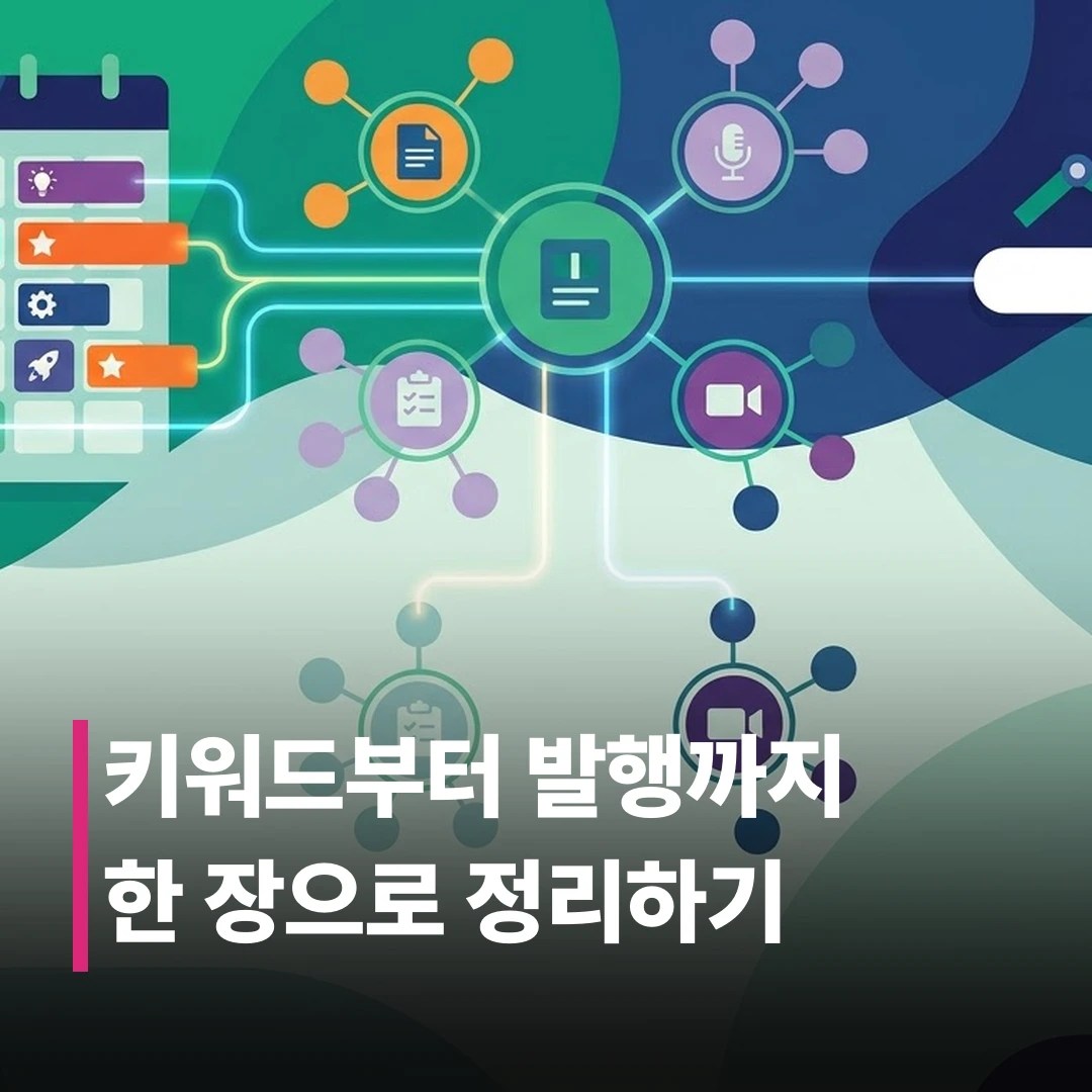 SEO 콘텐츠 캘린더 작성법, 6단계로 끝내기