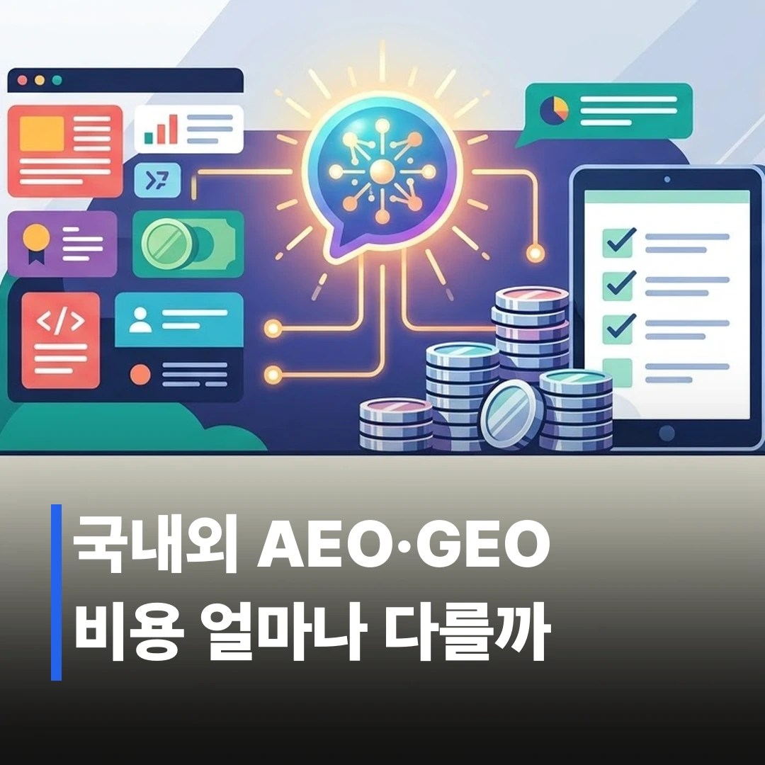 AEO·GEO 컨설팅, 국내외 비용 얼마나 다를까?