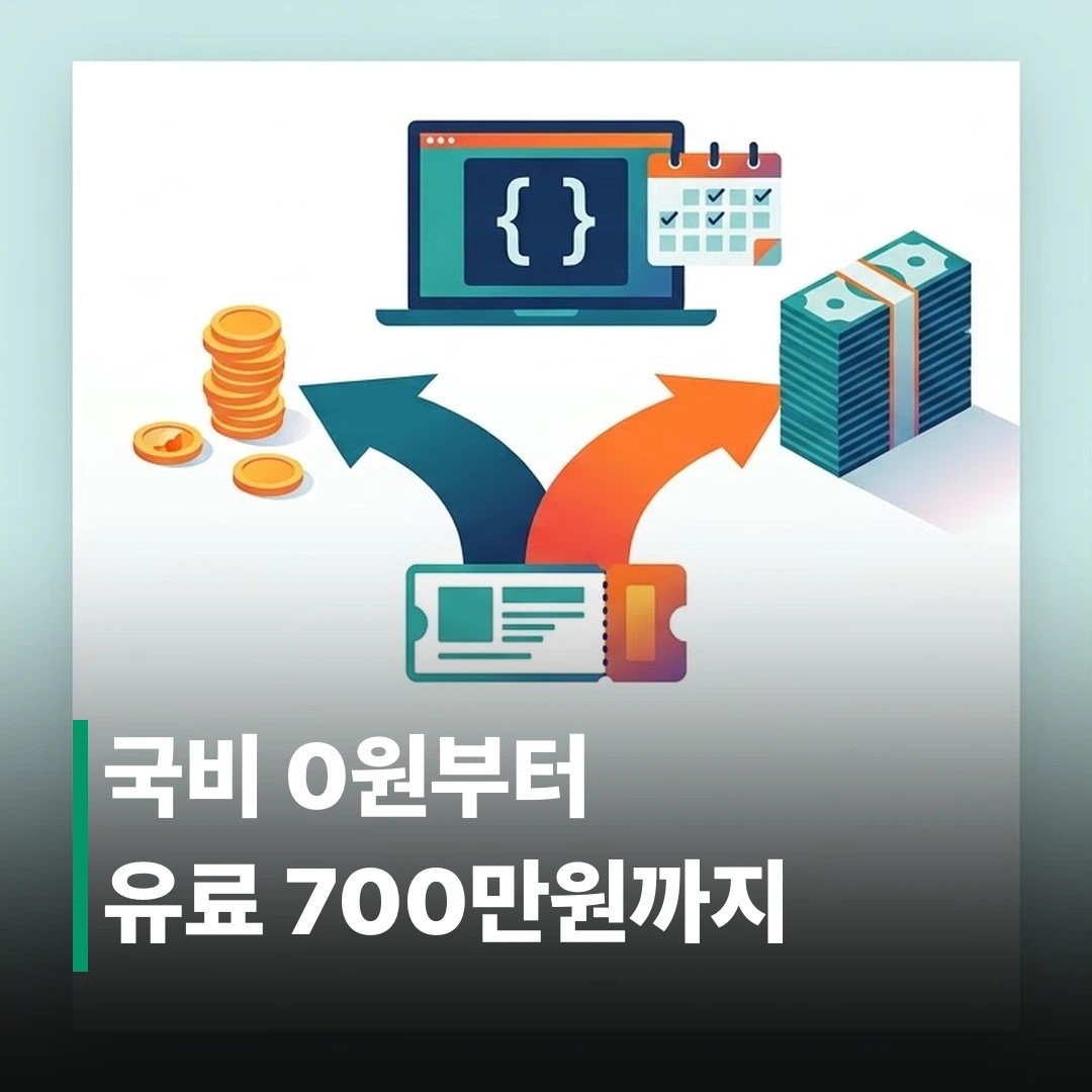 코딩 부트캠프 비용, 국비지원 vs 유료 뭐가 다를까?