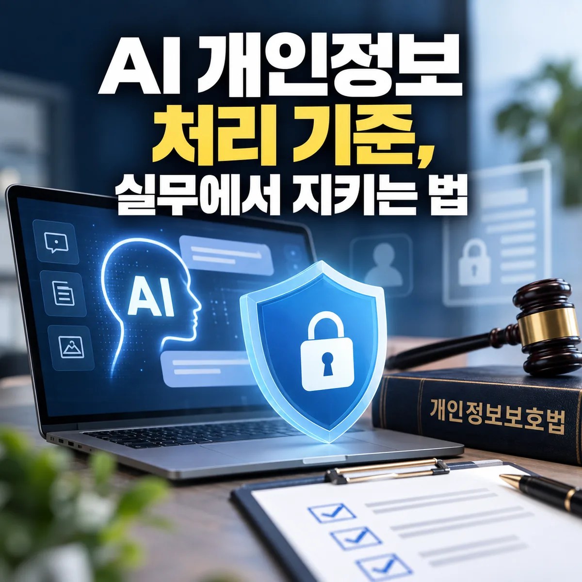 AI 개인정보 처리 기준, 실무에서 지키는 법