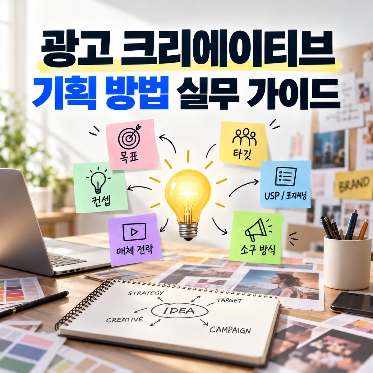 광고 크리에이티브 기획 방법 실무 가이드