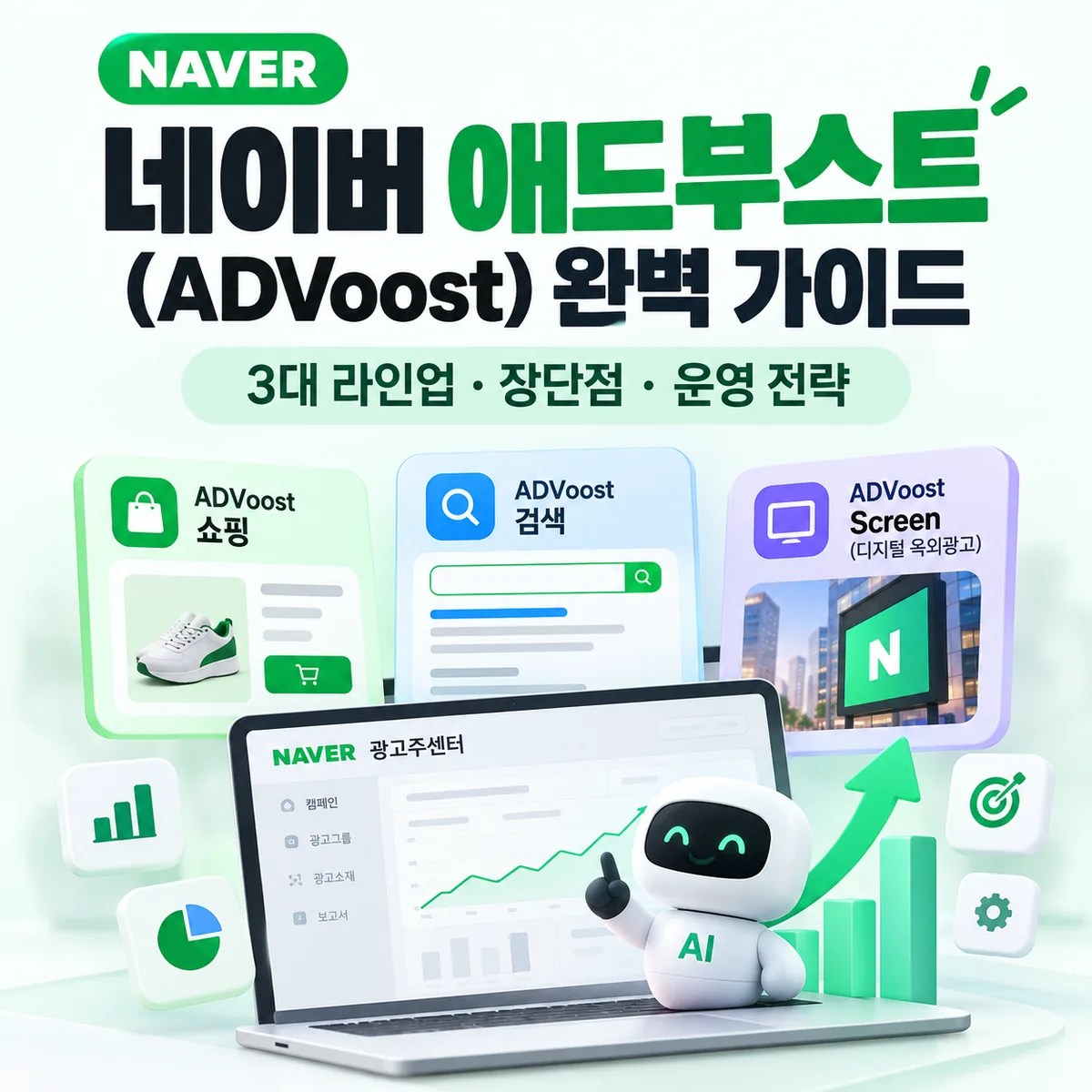 네이버 애드부스트(ADVoost) 완벽 가이드: 3대 라인업·장단점·운영 전략