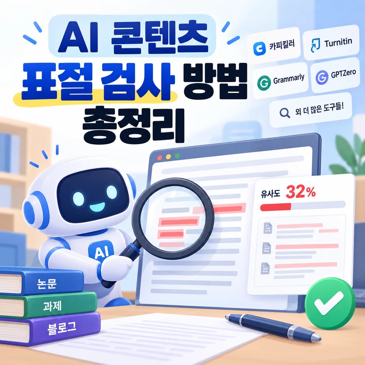 AI 콘텐츠 표절 검사 방법 총정리