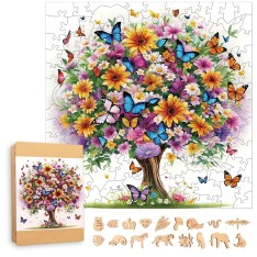 2D Puzzle Baum Box