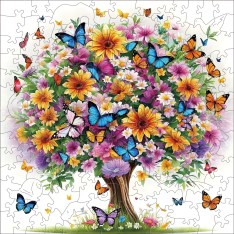2D Puzzle Baum
