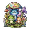 2D Puzzle Frosch
