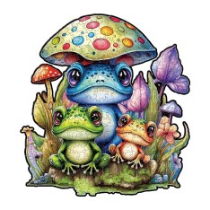 2D Puzzle Frosch