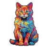 2D Puzzle Katze
