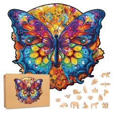 2D Puzzle Schmetterling Box